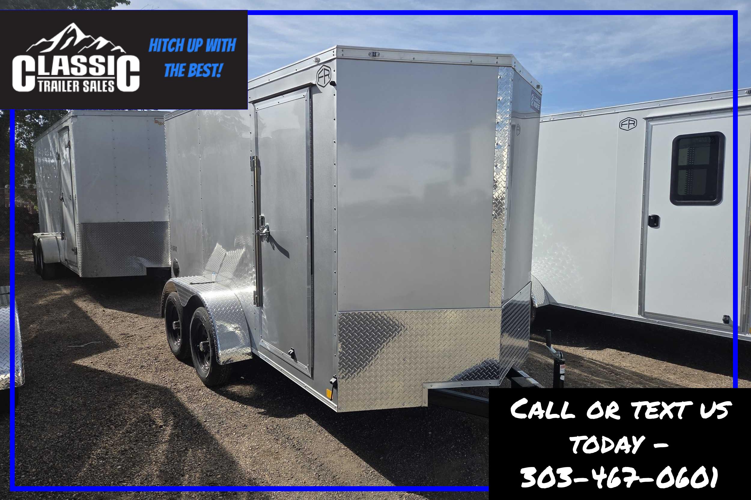 12 foot enclosed cargo trailer #9 for rent in Golden, CO